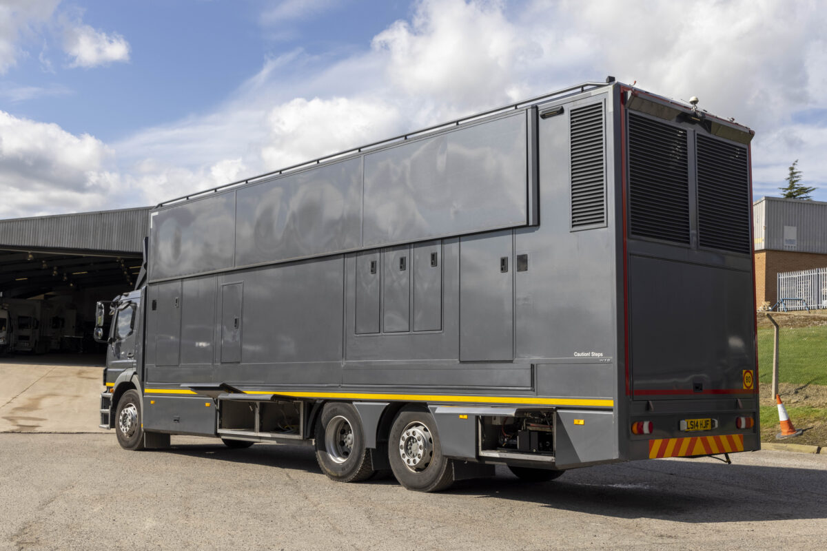 Mercedes Axor 2529 Double Expanding Truck