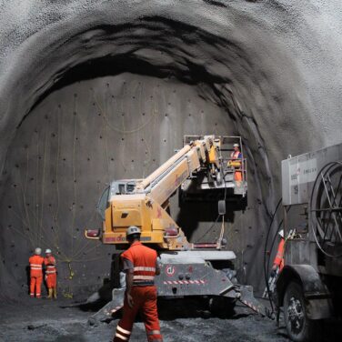 Concrete Manufacturing of a Tunnel