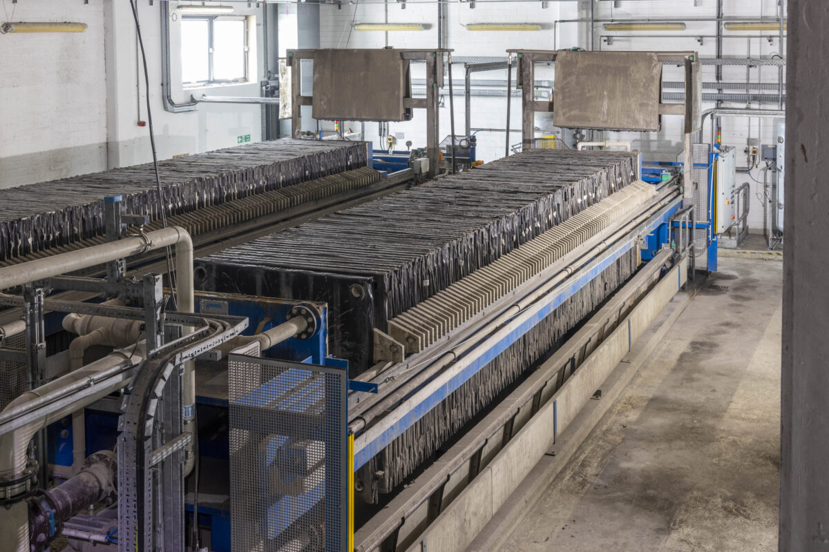 Filter Press Fiddler's Ferry Power Station