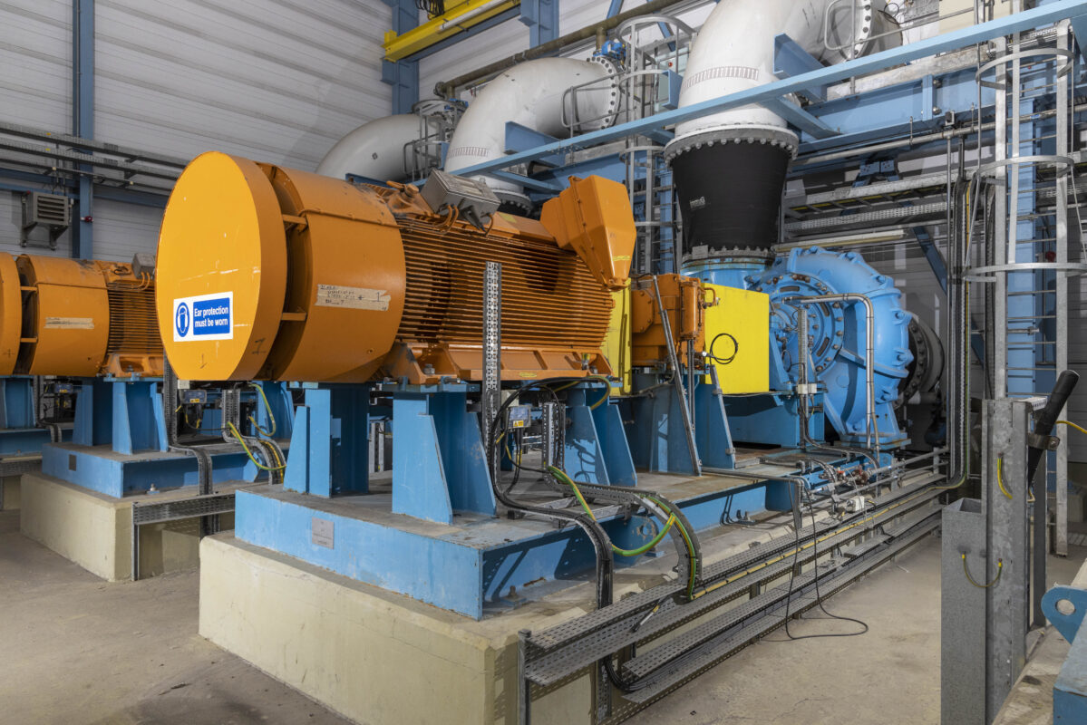 Electric Pumps Fiddler's Ferry Power Station