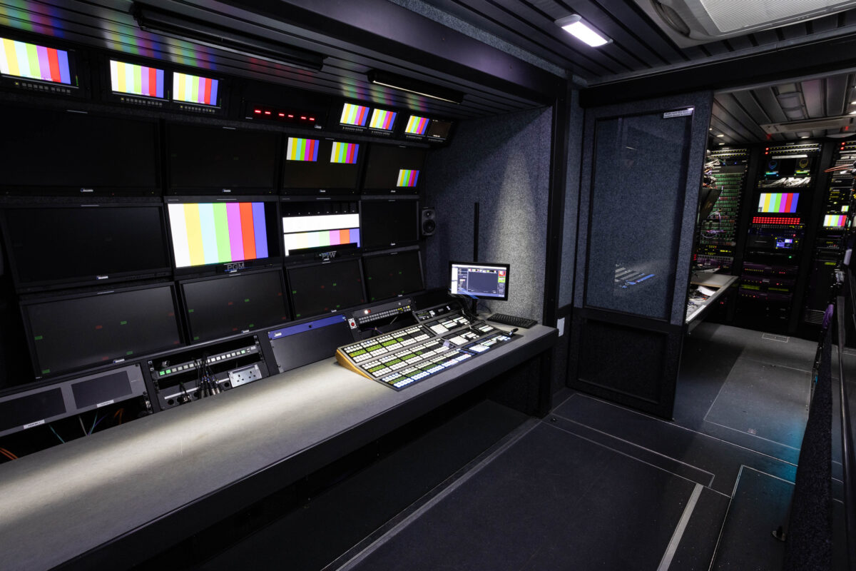 Ross Vision Mix Surface and Monitor Bank