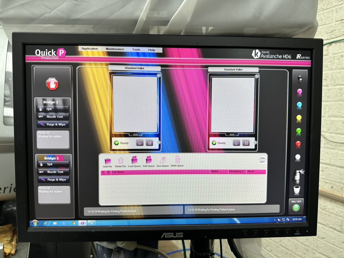 Kornit Avalanche GUI
